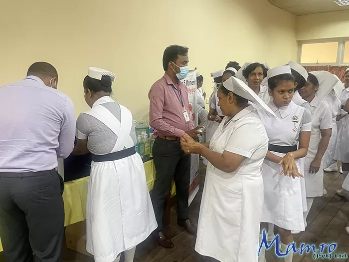 HAND HYGIENE AWARENESS PROGRAM ORGANIZED BY THE APEKSHA HOSPITAL, MAHARAGAMA 2025